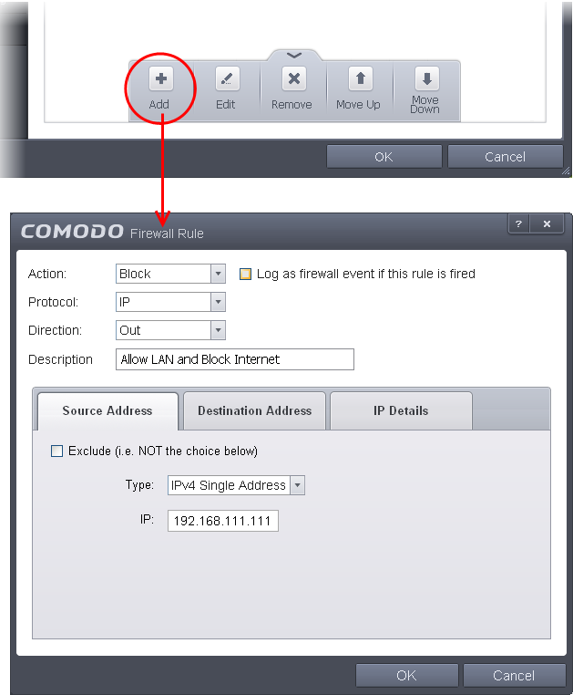 Block Internet Access While Allowing Local Area Network (LAN) Access ...